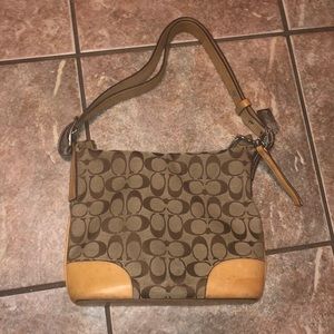 Small coach shoulder bag